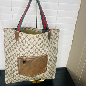 Gucci Canvas Tote